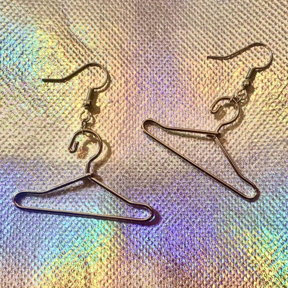 Hanger Earrings (silver, small)